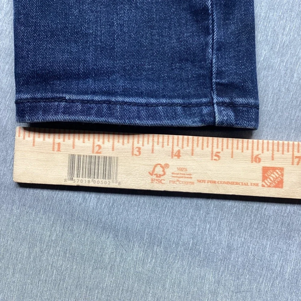 Levis 512 Slim Taper Jeans Mens W34 L32 Dark Wash Stretch Denim